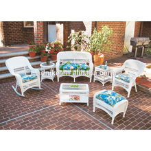 beautiful high quality garden rattan small sofa set